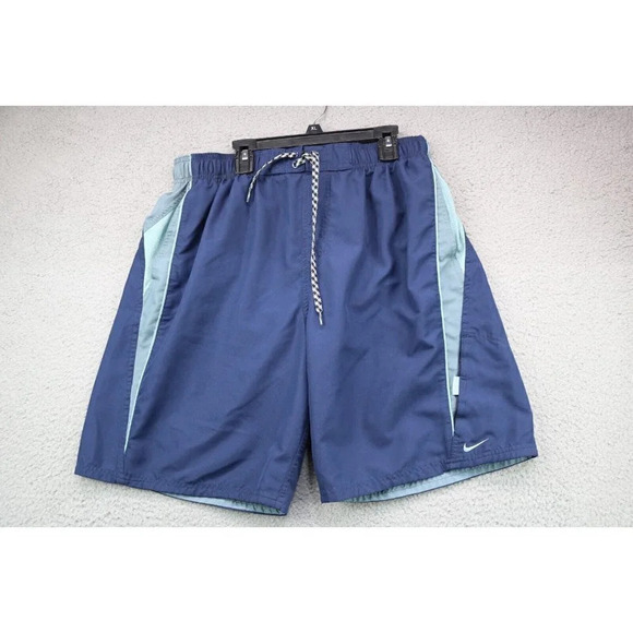Nike Men's Shorts-Swimming Trunks-Size Large-Pockets - Picture 1 of 10